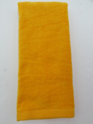 Hand Towel Gold Everyday Velour/Terry Cloth 100% Cotton 26'' X 16''