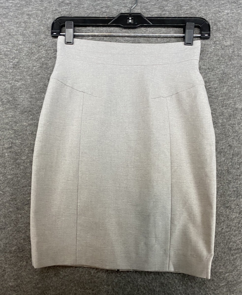 H&M Gray Mini Pencil Skirt Women's Size