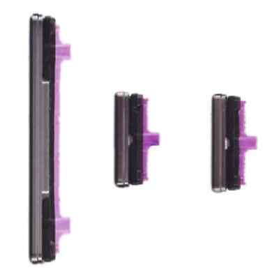 Replacement Hard Buttons Power Volume Switch Samsung Galaxy S10 S10 Plus Gray