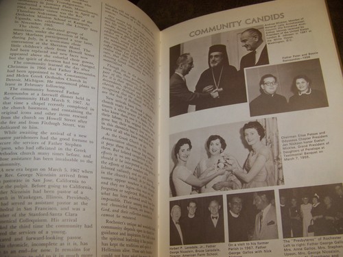1917-1967 GREEK ORTHODOX CHURCH of ANNUNCIATION ROCHESTER NY HISTORY BOOK - 第 8/12 張圖片