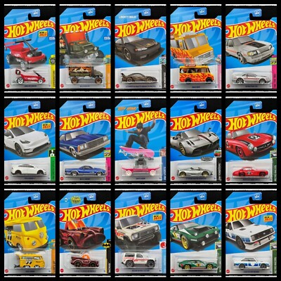 2023 Hot Wheels Complete Set from Mainlines, Treasure Hunt