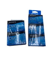 NOS Sealed LOT 7 Sony DVC Digital Video Cassette Tape Mini 60 Min DVM60PRL 2007