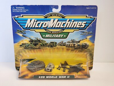 Micro Machines Military #20 World War II Set, Unopened