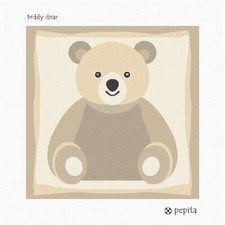 Teddy Dear Needlepoint Kit or Canvas
