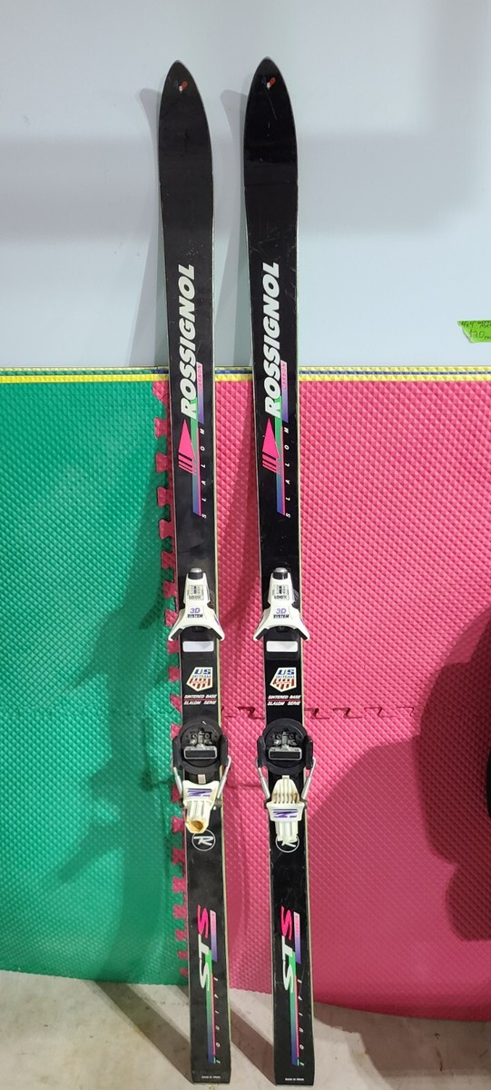 Rossignol 175cm Downhill Ski Set - Slalom STS Carbon w Rossignol 175cm Downhill Ski Set - Slalom STS Carbon w