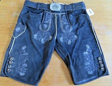 German Trachten Lederhosen Shorts Oktoberfest waist sizes 34, 38 Euro 52, 56