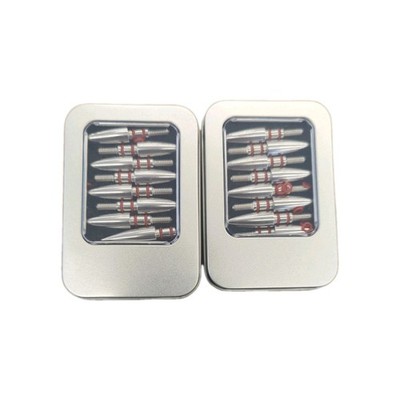 Barchery field points, which are screw-in arrow tips used for target practice
