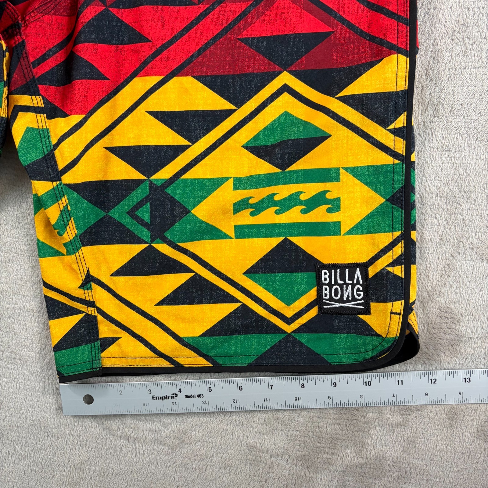 Billabong PX3 Platinum Surf Board Shorts Men 34 Multi Geometric Zero Gravity NEW image 7