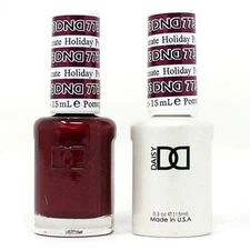 DND DUO Matching Gel & Lacquer #773 - Holiday Pomegranate