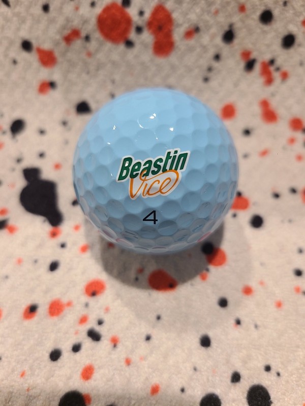 Vice Golf Pro “BEASTIN - FROST BLUE” - New - 1 Ball (Limited 2021 Release)