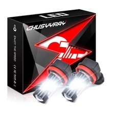 LED Fog Light Bulbs H8 H9 H11 FogLight Bulb White 6000K High Power 160W Lamps
