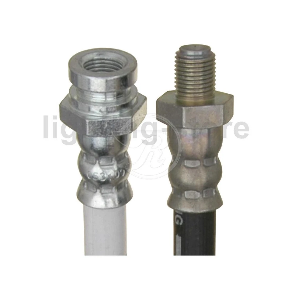 1 línea de freno de manguera hidráulica de freno central trasero para Nissan D21 2,4 L 3,0 L Foto 2 de 4