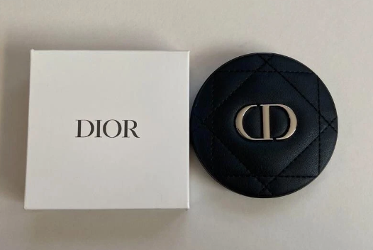 Dior Beauty Black Silver Makeup Compact Mirror VIP Gift New in Box-image