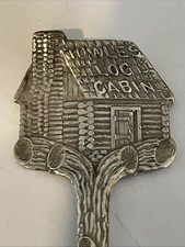 Towles Log Cabin Vintage Souvenir Spoon Collectible