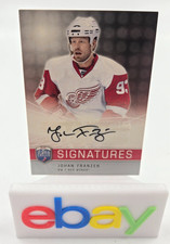 2008-09 Upper Deck Be a Player Signatures Auto Johan Franzen #S-JF Detroit Red