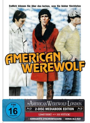 AN AMERICAN WEREWOLF IN LONDON 2-Disc-Mediabook (Blu-ray ... Blu-ray  *NEU*OVP*