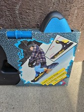 Vintage 90's Sno-ski SNOWBLADE seated sled Plastic blow mold RARE