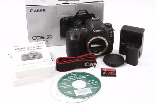 Used Canon EOS 5D Mark IV Digital SLR Camera Body w/ C-LOG