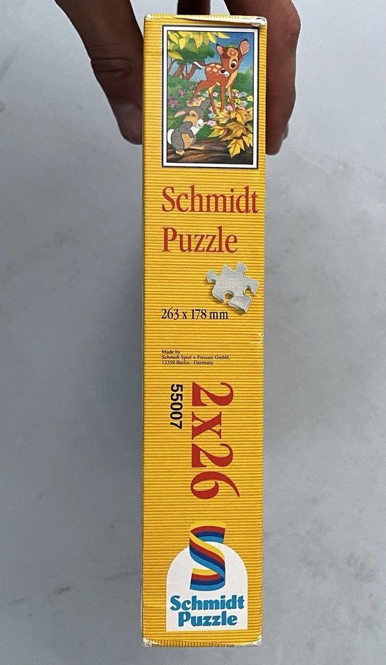 Puzzle Schmidt Disney Bambi 2x26 pièces - Photo 4/4