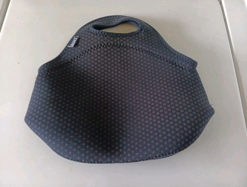 BUILT Gourmet Getaway Lunch Tote, One Size, Black With Zipper And Soft Grip