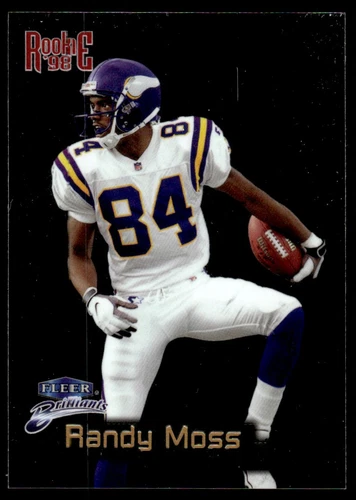 1998 Fleer Brilliants Randy Moss Rookie #140