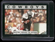 1985 Topps #37 Cowboys Team Leaders (Busting Through the Defense)