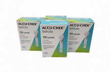 ACCU-CHEK Softclix 100 Lancets x4 EXP Date 2029 Sealed Box