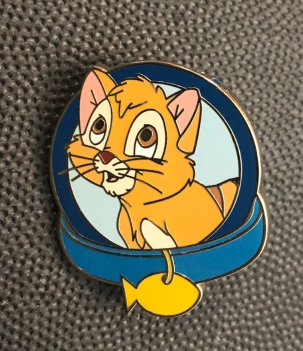 Disney pin 95730 Oliver and Company Pet Collar Magical Mystery 5 cat Dickens