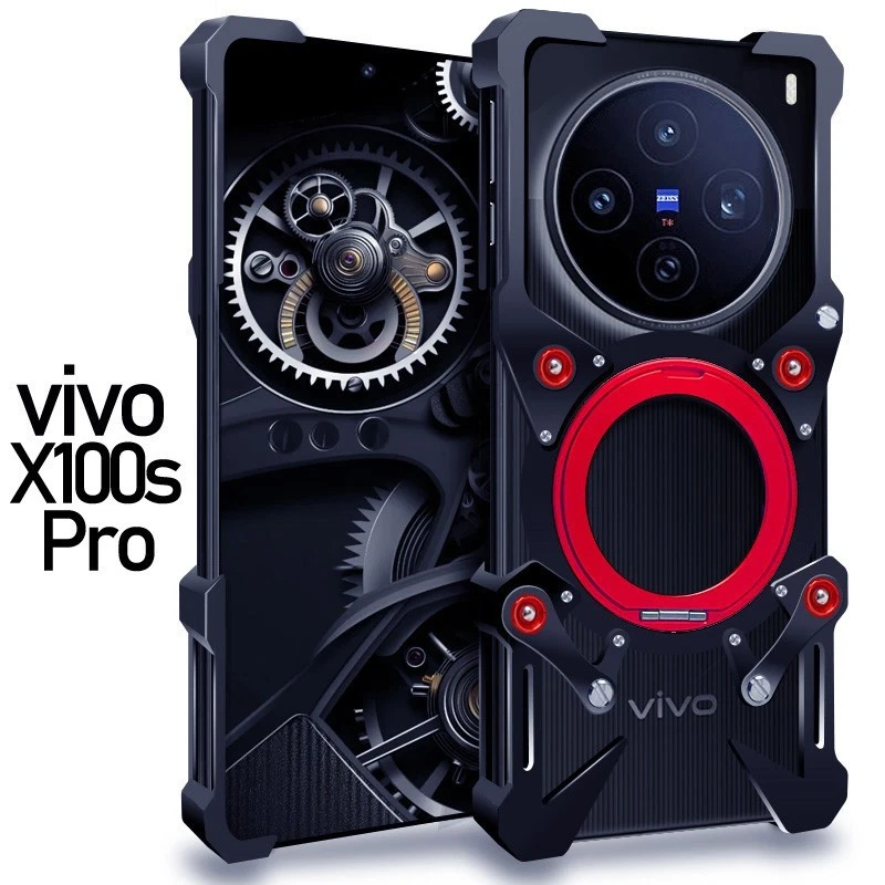 【最終値】vivo x100 pro ＋ ケース 12/256gb For Vivo X100 Pro Case Luxury Aluminium Alloy Metal Frame