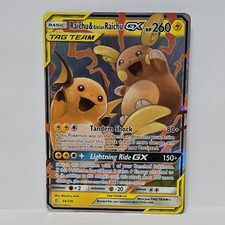 Raichu & Alolan Raichu GX 54/236 Sm-Unified Minds Holo on eBay