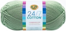 Lion Brand 761-156 24/7 Cotton Yarn-Mint 3Pk 