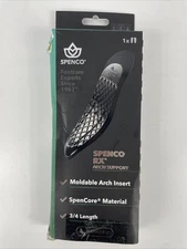 Spenco Orthotic Arch Support Shoe Insole Size Women 11-12.5 Men 10-11.5 OPEN BOX