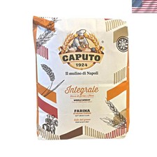 Integrale Whole Wheat Flour 11 Pound Bag - Naturally contains Wheat Bran  Ge...