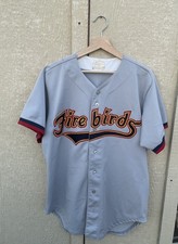 90s Phoenix Firebirds GAME-WORN WILSON BASEBALL JERSEY Giants Minor Leagues vtg