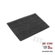 Car Vehicles Trucks Floor Carpet Mat Patch Heel Scuff Plate Foot Rest Pedal
