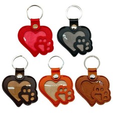 Pet Hair Storage Bag Hair Memorial Bag Mini Size Portable Keychain Heart; W5D0