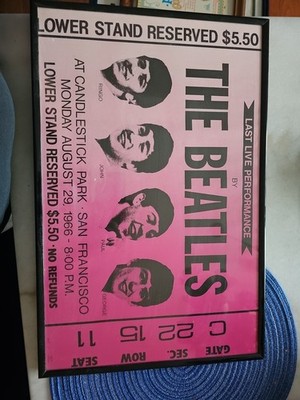 1966 Beatles Last Live Performance at Candlestick Park Promo