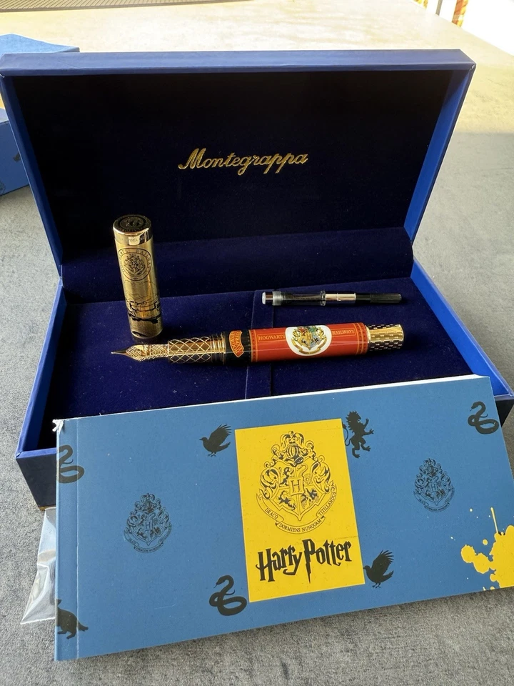 Montegrappa - Füllfederhalter - Harry Potter - Hogwarts - Gleis 9 3/4 - Gold  - Bild 2 von 4