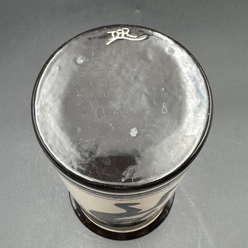 Handmade Kokopelli Ceramic Vase Crock Utensil Holder Native American Southwest - Picture 6 of 10