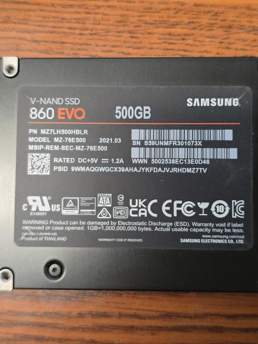 Samsung 500GB Hard Drives (HDD, SSD & NAS) for sale | eBay