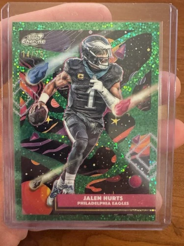 Jalen Hurts 2025 Cosmic Green /75 #78