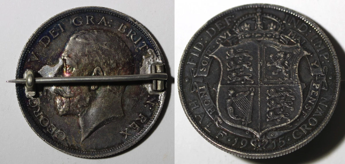 Silver 1915 Year UK Half Crown Coins for sale | eBay
