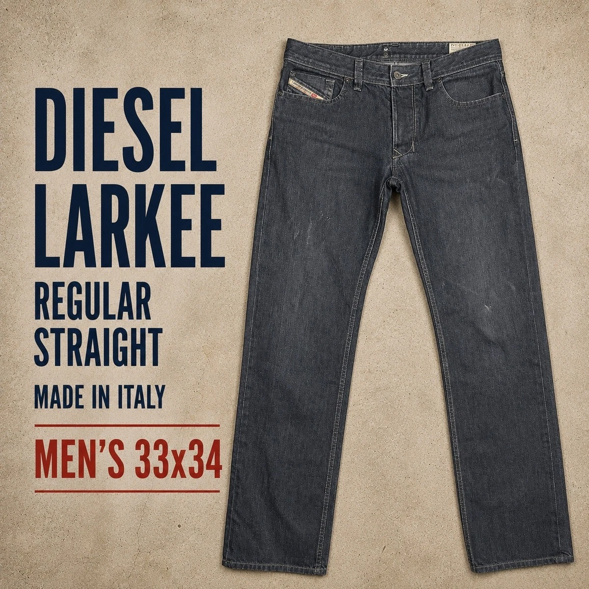 Diesel Larkee Jeans for Men for sale | eBay