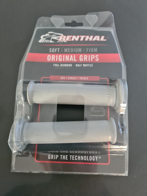 Renthal Slip On Grips Soft Compound, BMX Atv Mtb slip on (burgtec odi)