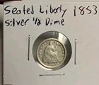 1853-P Philadelphia Seated Liberty Silver 1/2 Half Dime