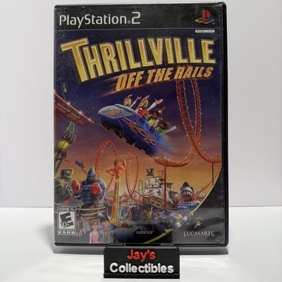 Thrillville: Off the Rails - PlayStation 2 PS2 (Complete w/ Manual) 