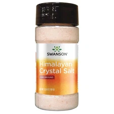 Swanson Pink Himalayan Crystal Salt 5.29 oz Salt