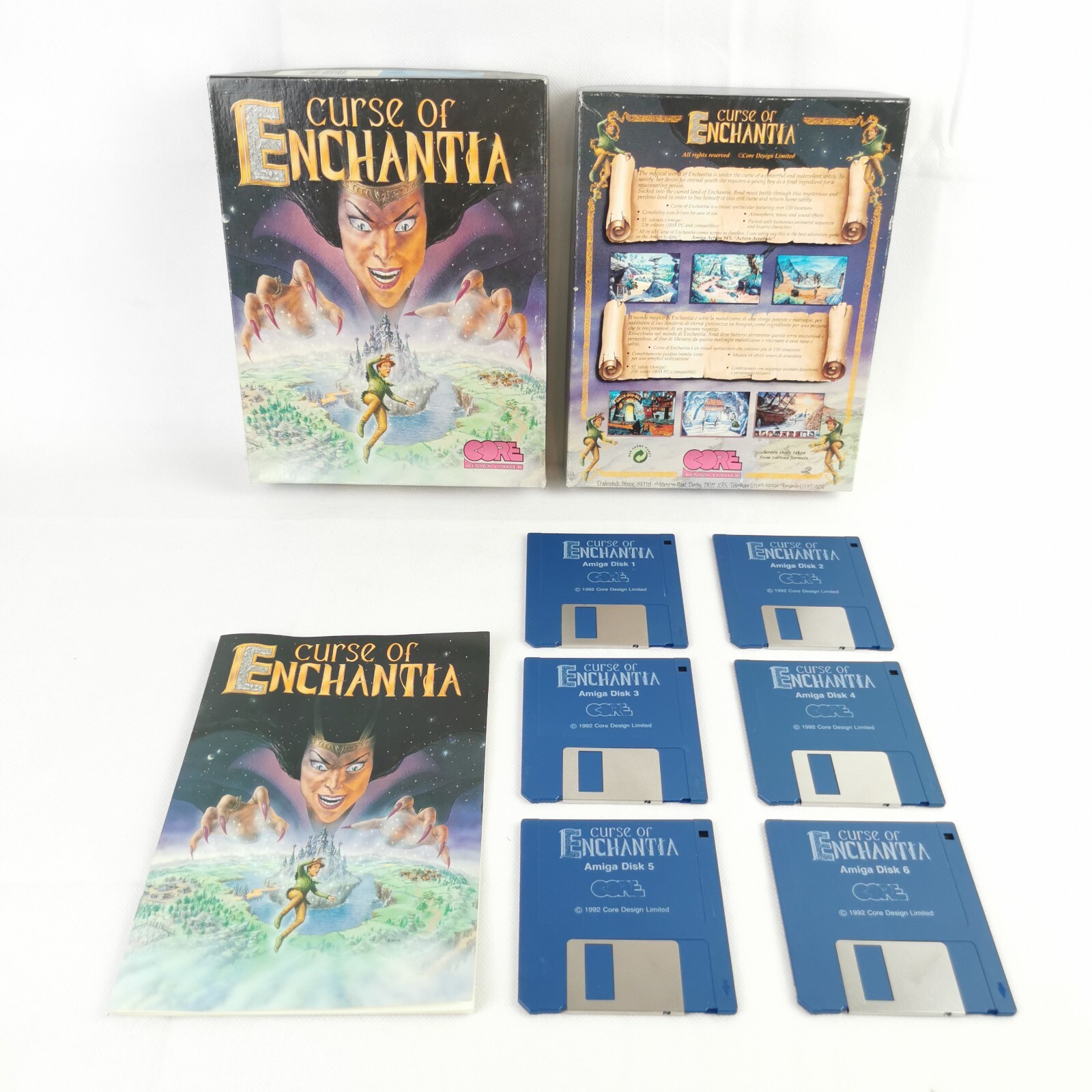 Curse Of Enchantia Commodore Amiga Boxed