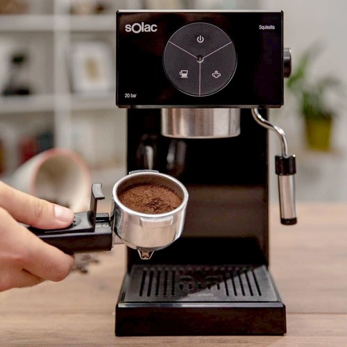 Solac CE4501 Espresso Cappuccino Pad Kaffee automat 20Bar 1050W 1,5L Black - Bild 6 von 12