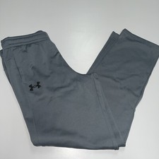 New Under Armour Big Boys fleece Pants Gray YXL Defects-refer to close up photos
